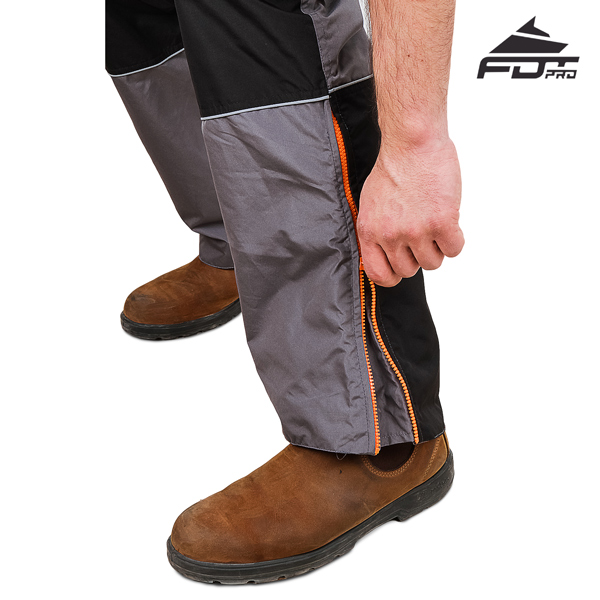 Professional Design Pants with Strong Zippers for Dog Tracking