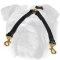 Stitched Leather English Bulldog Coupler