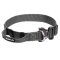 Strong Olive Nylon English Bulldog Collar with Handle