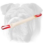 Non-Toxic Fire Hose English Bulldog Bite Tug with 2 Handles