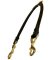 English Bulldog Leather Coupler for Comfortable Walks and Easy Management