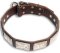 Best Brown collar 26'' for Engl.Bulldog/26 inch dog collar-c83