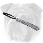 French Linen Bite Tug with One Loop for English Bulldog Puppy