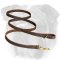 Genuine Leather English Bulldog Leash for Different Activities