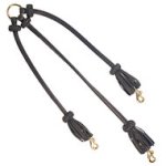 Reliable English Bulldog Leather Rolled Triple Leash