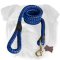 Round Nylon Leash With Brass Snap Hook for English Bulldog