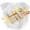 English Bulldog Set of Jute Bite Tugs