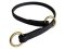 Silent leather training choke collar - English Bulldog Collar