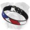 Amazing Patriotic American Flag English Bulldog Collar
