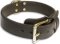 New Bulldog Black dog collar 18 inch/18'' collar - c33nh