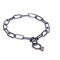 "Under Control" Herm Sprenger Black Stainless Steel Chain English Bulldog Collar