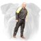Protection Nylon Scratch Suit for English Bulldog Training