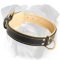 Utmost Comfort Leather English Bulldog Collar with Padding