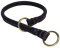 Silent Round Leather Choke Collar for English Bulldog