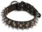 Engl.Bulldog Studded&Spike Black collar 21'' /21 inch dog collar