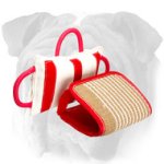 High Quality Jute English Bulldog Pillow