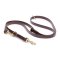 Multipurpose Brown Biothane English Bulldog Leash for over 7 Different Activities