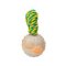 English Bulldog Rubber Ball on a String 2 inch - Hollow Inside - TT4 Small