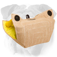 Jute Puppy Dog Builder for English Bulldog Basic Training