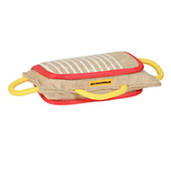Jute Bite Pillow with a Protective Cover for English Bulldog Jute Bite Pillow with a Protective Cover for English Bulldog