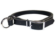 Easy to Transform Choke/Walking Leather Collar for English Bulldog
