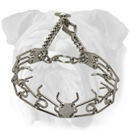Herm Sprenger Stainless Steel Pinch Collar for English Bulldog - 1/8 inch (3.25 mm) Herm Sprenger Stainless Steel Pinch Collar for English Bulldog - 1/8 inch (3.25 mm)
