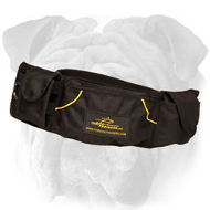 Quick Reward English Bulldog Training Nylon Pouch for Treats and Toys