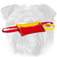 French Linen Bite Tugs in One Set for English Bulldog Puppy Training French Linen Bite Tugs in One Set for English Bulldog Puppy Training