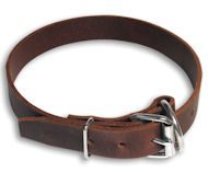 Leather Buckle Dog Collar English Bulldog Leather Buckle Dog Collar English Bulldog