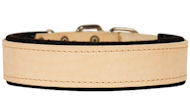 Leather Custom Dog Collar for everyday English Bulldog Leather Custom Dog Collar for everyday English Bulldog