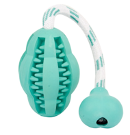 Melon Shape English Bulldog Rubber Toy for Dental Hygiene Melon Shape English Bulldog Rubber Toy for Dental Hygiene