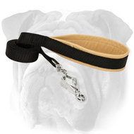 Durable Nylon English Bulldog Leash with Soft Handle Durable Nylon English Bulldog Leash with Soft Handle