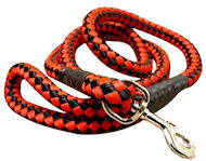 5 foot Round Nylon Leash With Brass Snap for English Bulldog 5 foot Round Nylon Leash With Brass Snap for English Bulldog