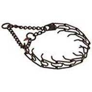 "Pro Style" Herm Sprenger Black Stainless Steel English Bulldog Prong Collar 1/6 inches (4.0 mm)