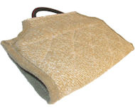 Quality Jute English Bulldog Bite Developer Cuff with a Handle Quality Jute English Bulldog Bite Developer Cuff with a Handle