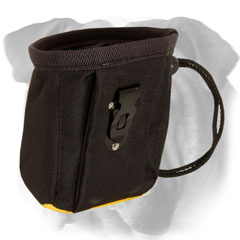 Durable English Bulldog bag with belt clip