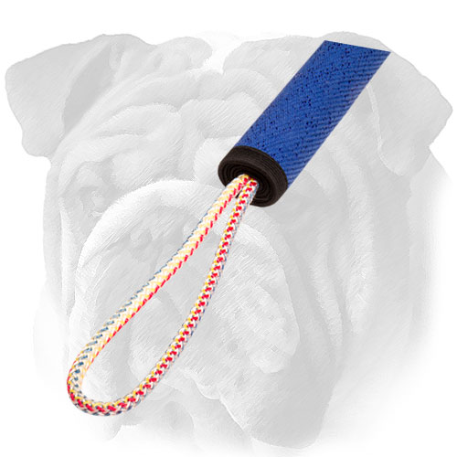 English Bulldog roll with nylon rope handles