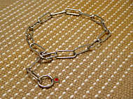 Stainless Steel Fur Saver - Herm Sprenger English Bulldog - 1/6 inch (4.0 mm)