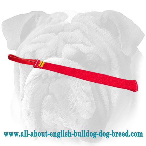 Prey Drive French Linen Bite Rag for English Bulldog Breed