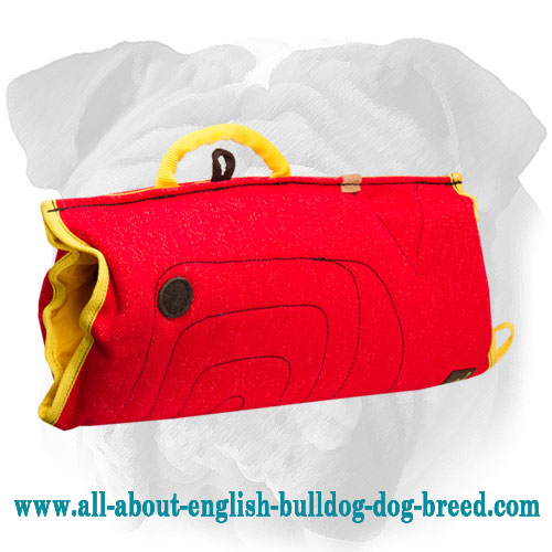 Puppy French Linen English Bulldog Bite Sleeve for Training