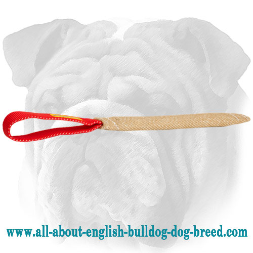 High Quality Retrieve Jute Tug/Toys for English Bulldog puppy