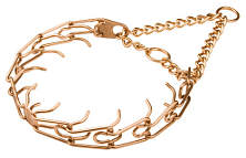 Curogan English Bulldog Herm Sprenger Prong Collar - 1/6 inch (3.99 mm)