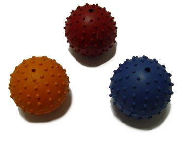 Rubber Squeaky Ball Dog Toy 2 3/8