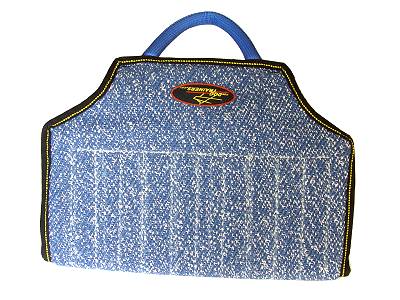 English Bulldog Bite Developer Cover Made of French Linen