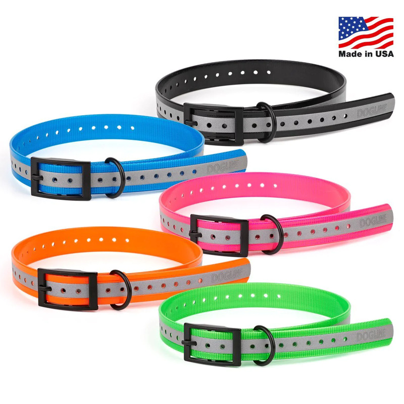 Dogline Reflective E-Collar Replacement Strap - Click Image to Close