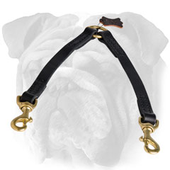 Strong Leather English Bulldog Coupler 